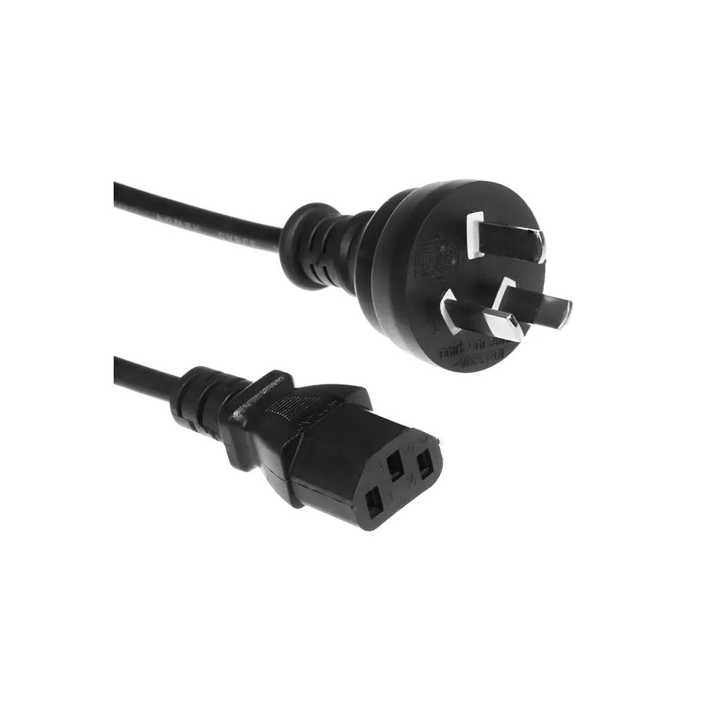 Cable de Alimentación IRAM para PC 220V 10A IEC C13 1.5mts