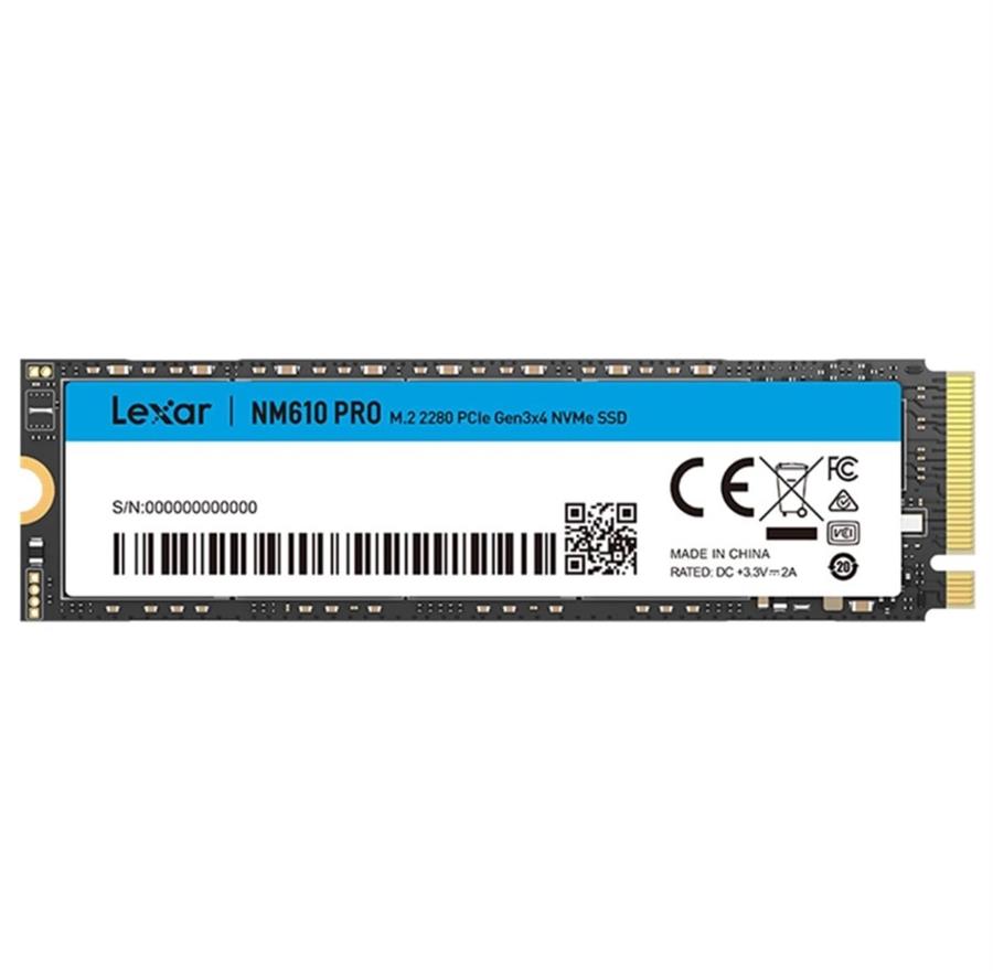 Disco Interno SSD LEXAR NM610 PRO 1T M.2 NVMe