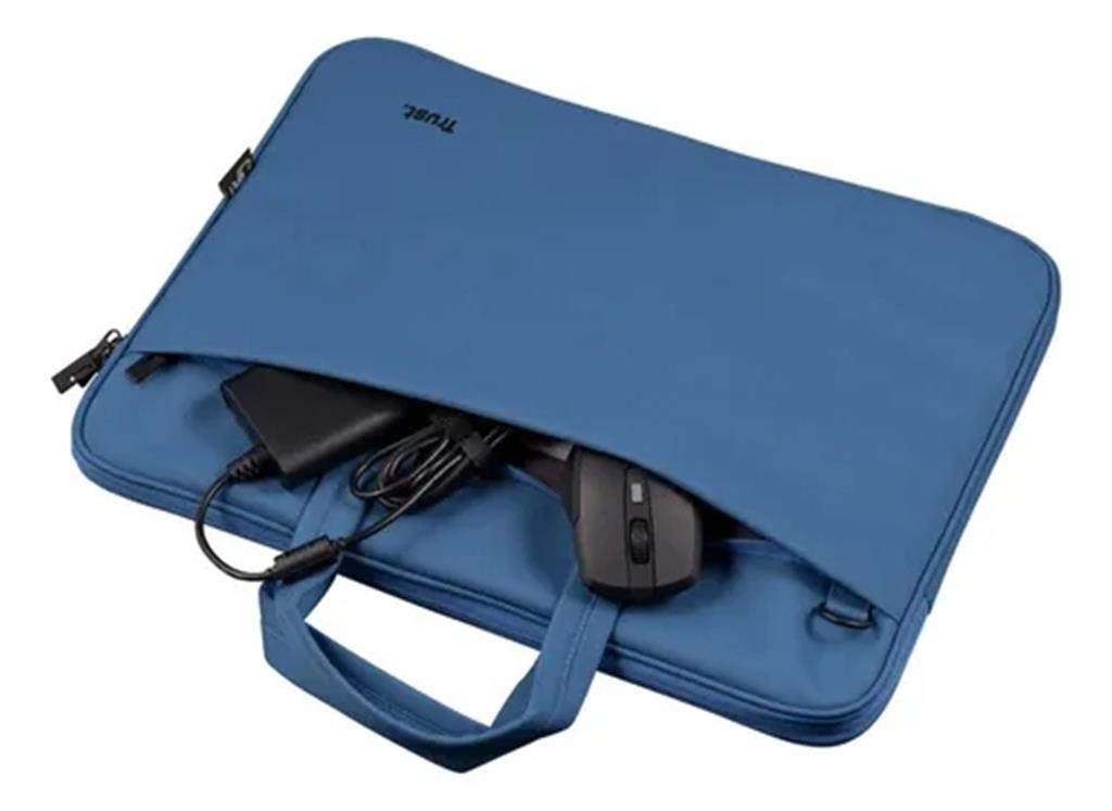 TRUST MALETIN BOLOGNA NOTEBOOK 16 ECO BLUE