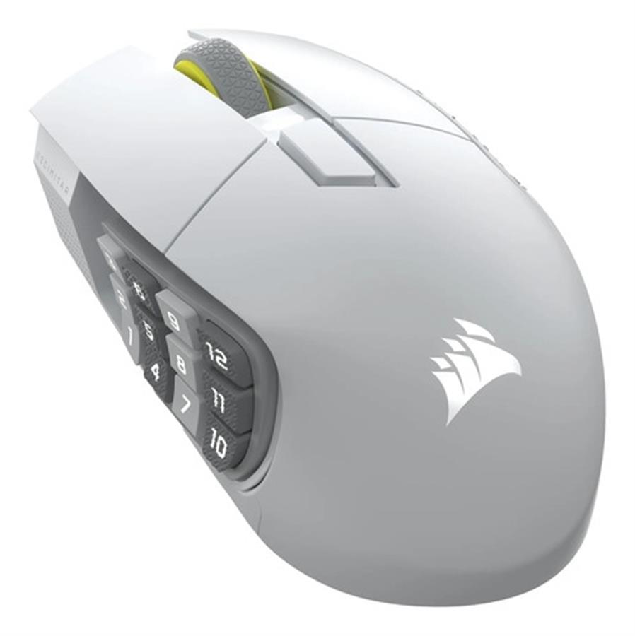 Mouse gamer CORSAIR MMO SCIMITAR ELITE Wireless SE, gris metálico