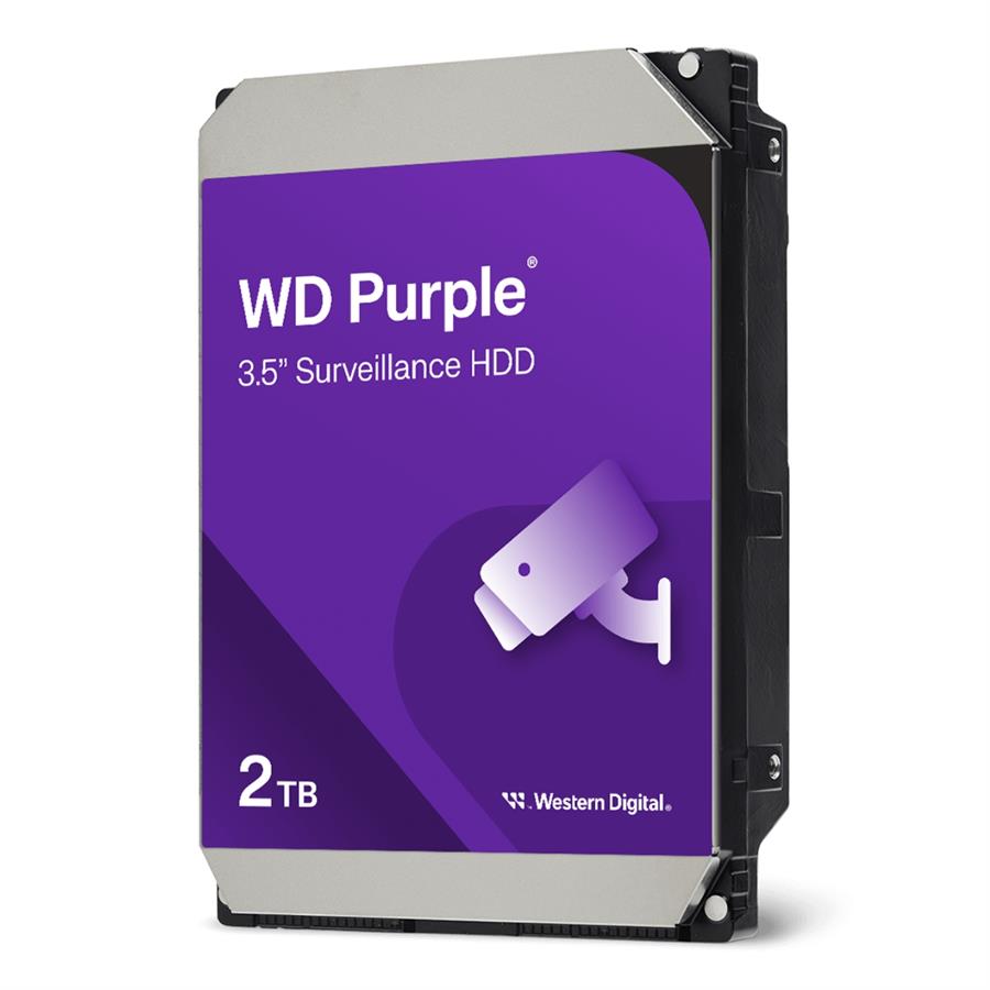 Disco Hdd 2Tb Wd Purple Wd23Purz Videovigilancia
