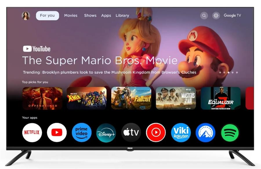 SMART TV RCA 50" HD (C50GL100-F) GOOGLE-TV